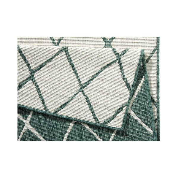 Zeleno-krem zunanja preproga NORTHRUGS Malaga, 200 x 290 cm-image-4