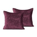Komplet 2 temno rožnatih prevlek za blazine AmeliaHome Laila, 45 x 45 cm