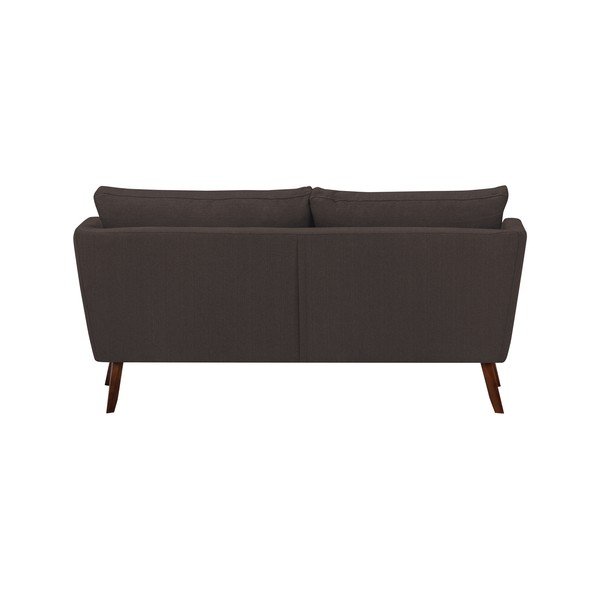 Rjava trisedežna zofa Mazzini Sofas Elena, z ležalnikom v levem kotu-image-4