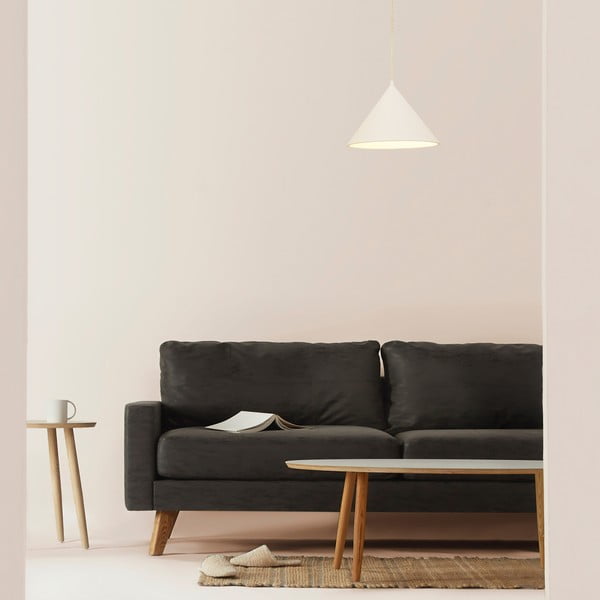 Siva viseča svetilka SULION Vilma, višina 150 cm-image-1