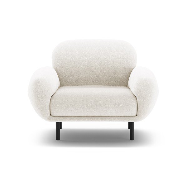 Bel fotelj iz tkanine bouclé Poppy – Micadoni -image-1