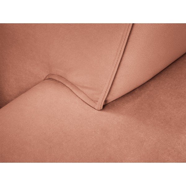 Roza žametna zofa Cosmopolitan Design Siena-image-1