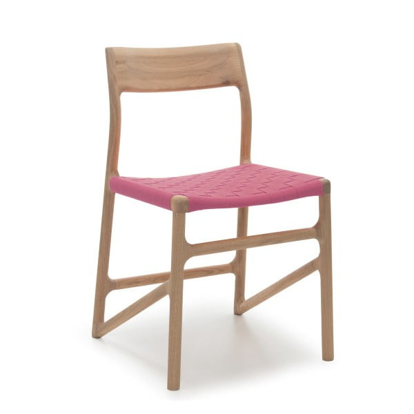 Stol Fawn Beli pigment Gazzda, roza