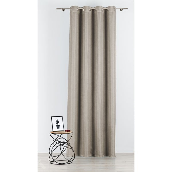 Bež zavesa 140x260 cm Avalon – Mendola Fabrics-image-2