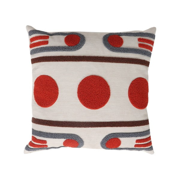 Lanena prevleka za blazino 43x43 cm Geometrik – Mioli Decor