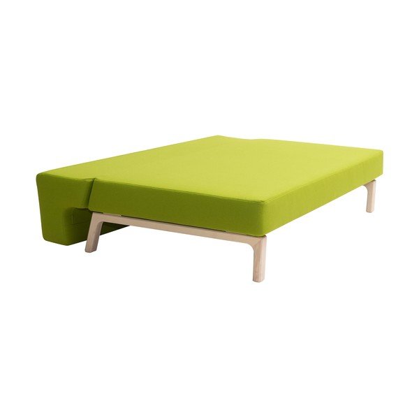 Zelen raztegljiv kavč Softline Lazy-image-4