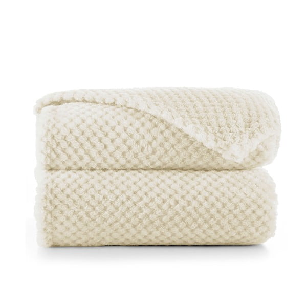 Bež odeja iz mikrovlaken DecoKing Henry, 170 x 210 cm-image-2