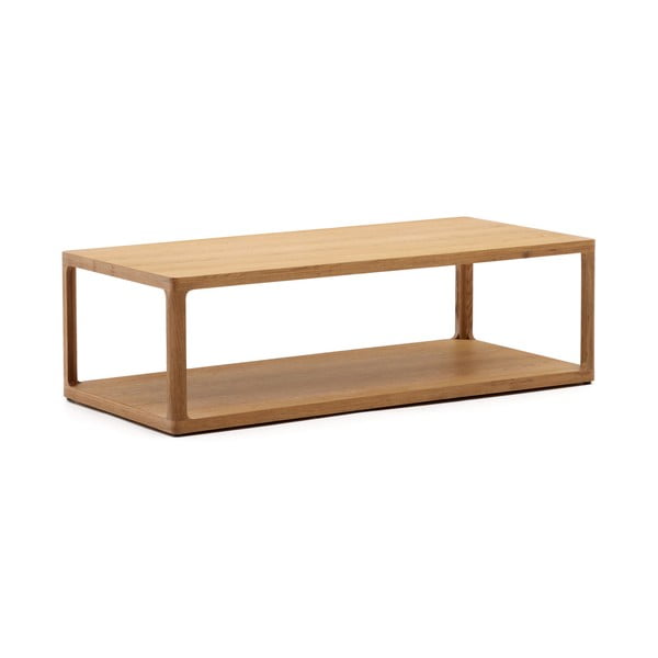 Mizica v hrastovem dekorju v naravni barvi 65x140 cm Maymai – Kave Home-image-2