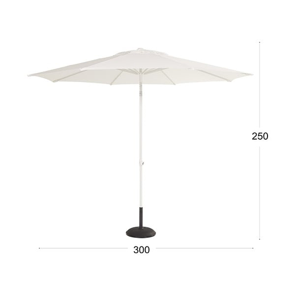 Bež dežnik Hartman, ø 300 cm-image-1