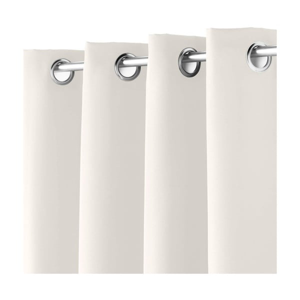 Kremno bela zavesa 140x280 cm Essentiel – douceur d'intérieur-image-1