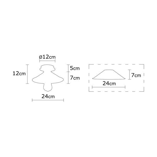 Črna stropna svetilka s kovinskim senčilom ø 24 cm Berceste – Opviq lights-image-3