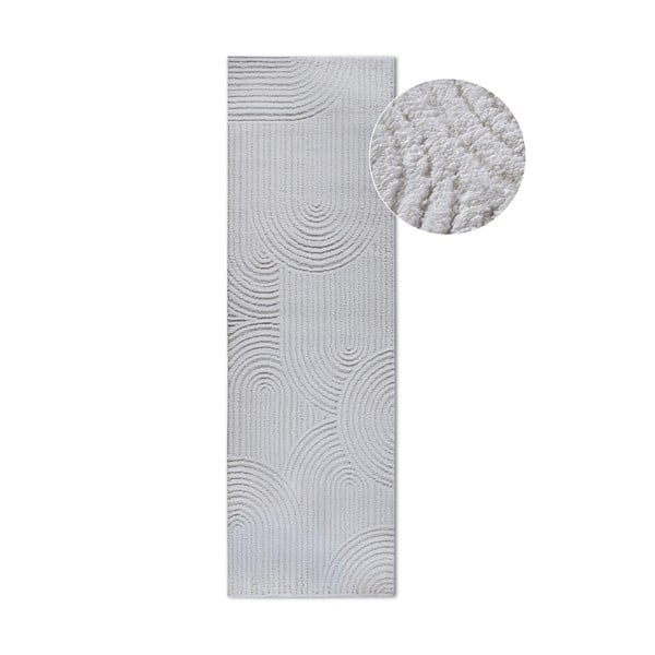 Kremno bel tekač 80x240 cm Chappe Cream White – Elle Decoration