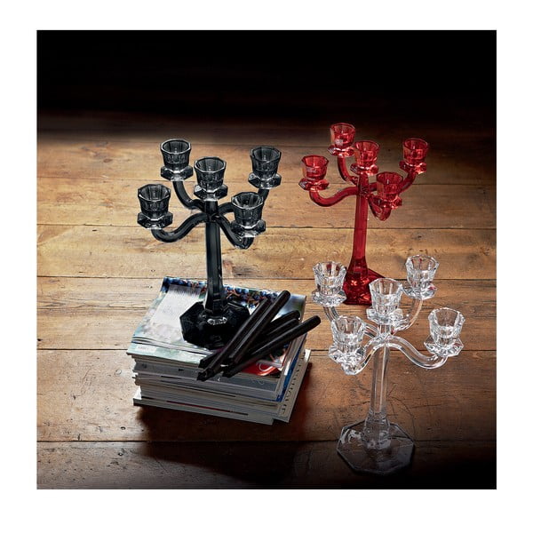 Svečnik za 5 sveč iz kristalnega stekla Nachtmann Ravello-image-2