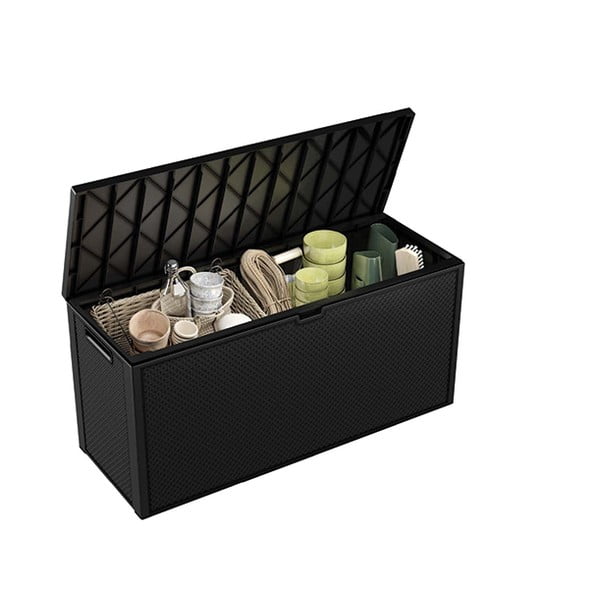 Temno siva vrtna škatla za shranjevanje Emily – Keter-image-3