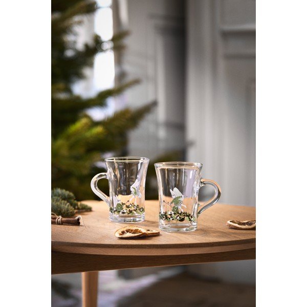 Steklene skodelice v kompletu 2 ks z božičnim motivom 230 ml Christmas – Holmegaard-image-2