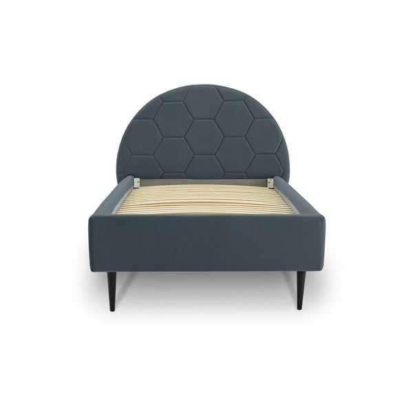 Modra otroška postelja 90x200 cm Mercury – Scandic-image-3