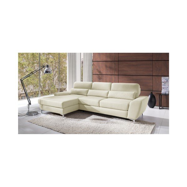 Kremni kotni kavč Windsor & Co. Zofe Omega, levi vogal-image-4
