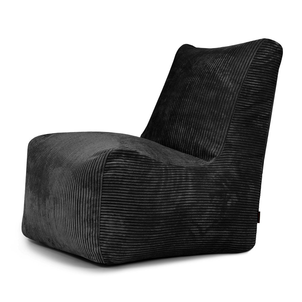 Črna vreča za iz rebrastega žameta Seat Lounge