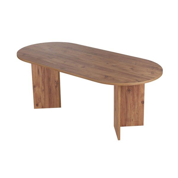 Jedilna miza v borovem dekorju 90x200 cm Sabella – Kalune Design-image-3