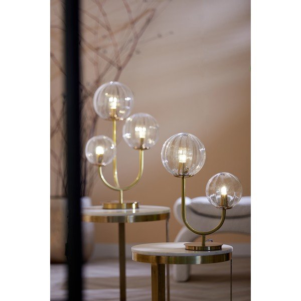 Namizna svetilka v zlati barvi (višina 43 cm) Magdala - Light & Living-image-1