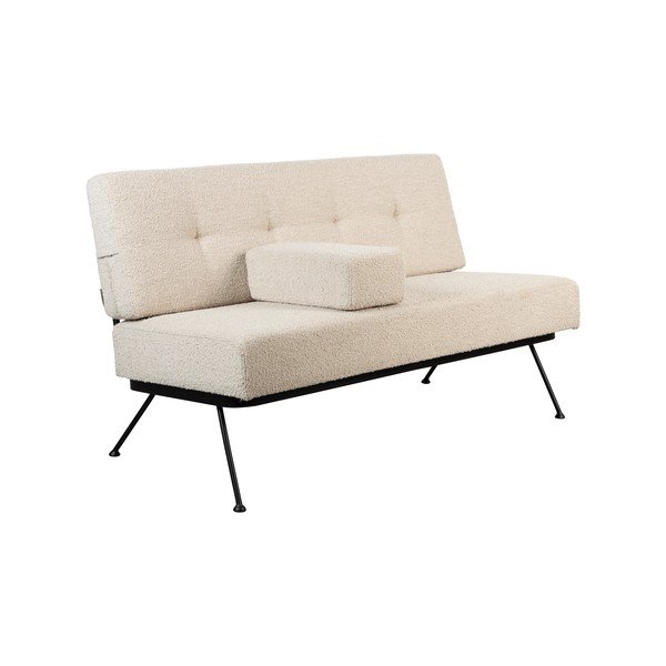 Kremno bela sedežna garnitura 135 cm Bowie – Zuiver-image-3