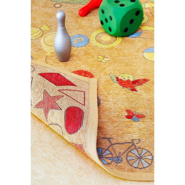 Rjava obojestranska otroška preproga Narma Tähemaa, 160 x 230 cm-image-4