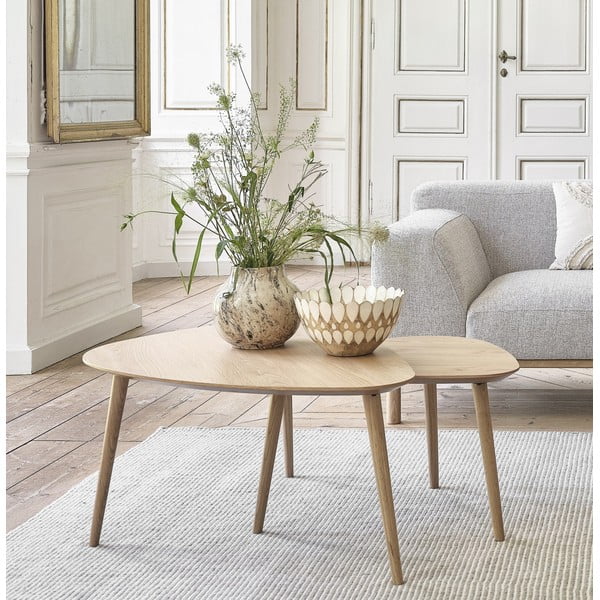 Mizice v hrastovem dekorju v kompletu 2 ks 70x100 cm Adda – Unique Furniture-image-1