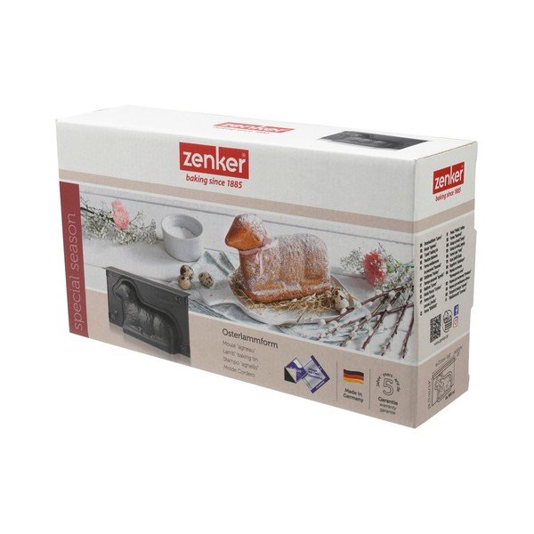 Jeklen model za peko Zenker Easter Lamb, 900 ml-image-2