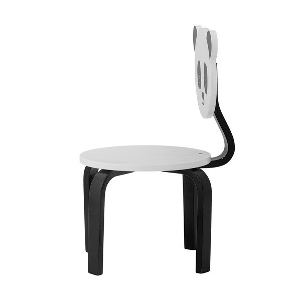 Črno-bel otroški stol Marle – Bloomingville Mini-image-4