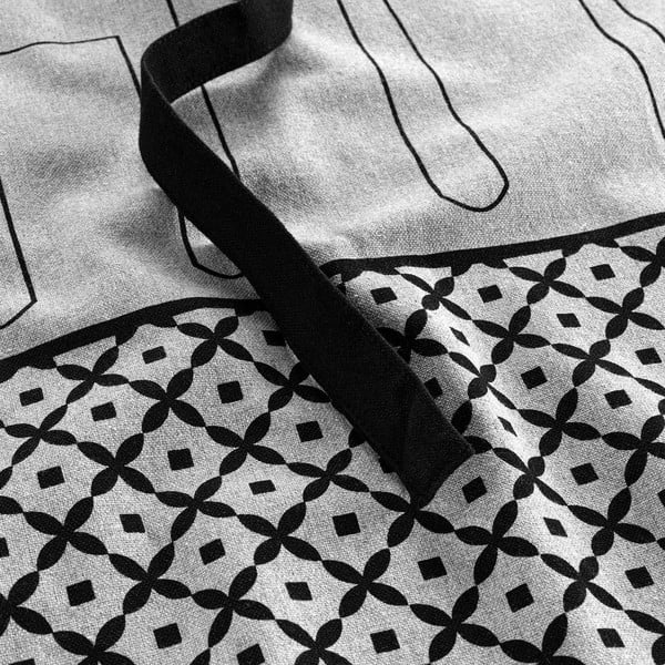 Predpasnik iz recikliranega bombaža Cuisiline – douceur d'intérieur-image-1