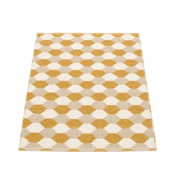 Oker rumena notranja in zunanja preproga 70x100 cm Dana Ochre – Pappelina