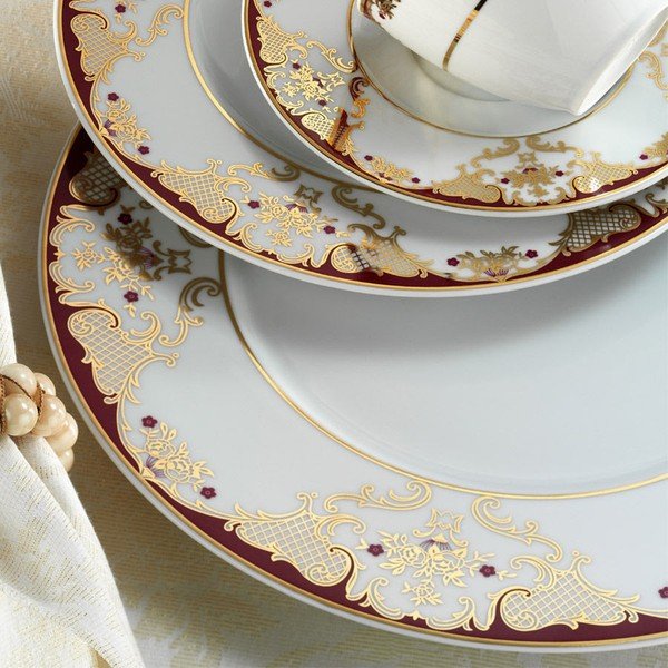 59-delni komplet porcelanskih posod Kutahya Lucembourg-image-1