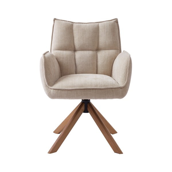 Kremno beli oblazinjeni jedilni stoli v kompletu 2 ks Marilla – Unique Furniture-image-1