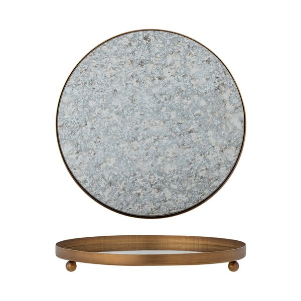 Steklen dekorativni pladenj ø 35 cm Glacier – Bloomingville