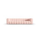 Rožnata sedežna garnitura 318 cm Lupine – Micadoni Home