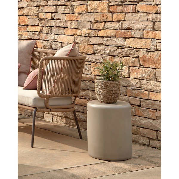 Okrogla vrtna mizica ø 35 cm Taimi – Kave Home-image-1