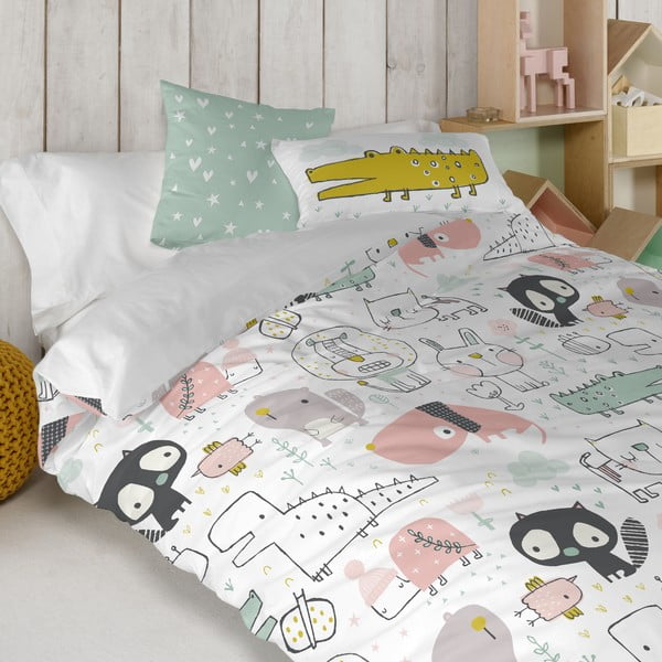 Bombažna obojestranska prevleka za vzglavnik Moshi Moshi Best Buddies, 50 x 30 cm-image-3