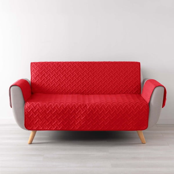 Rdeča zaščitna prevleka za trosed Lounge – douceur d'intérieur
