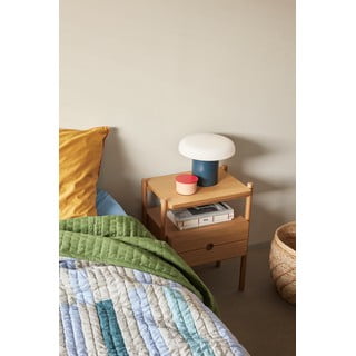 Temno modra namizna svetilka (višina 20 cm) Ateliers – Hübsch