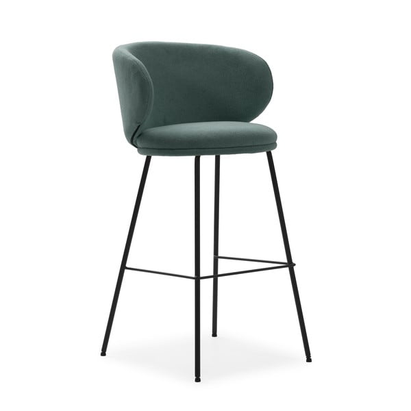 Zeleni barski stoli v kompletu 2 ks (višina sedeža 65 cm) Rush – Marckeric