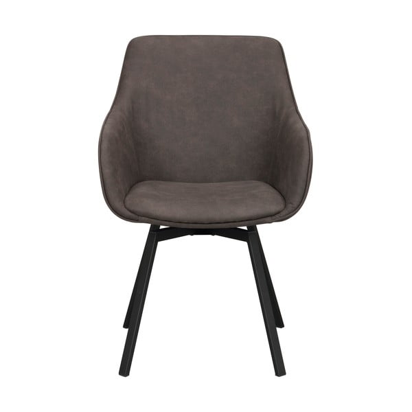 Sivi oblazinjeni jedilni stoli v kompletu 2 ks Alison – Rowico-image-2