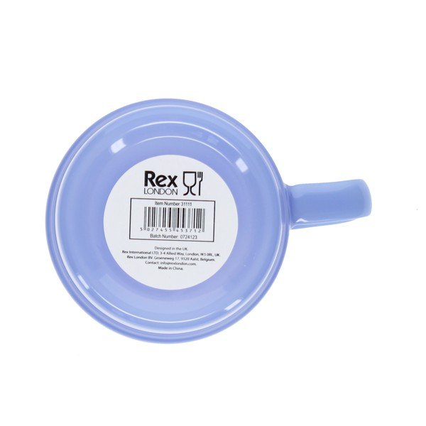Modra steklena skodelica 280 ml – Rex London-image-4