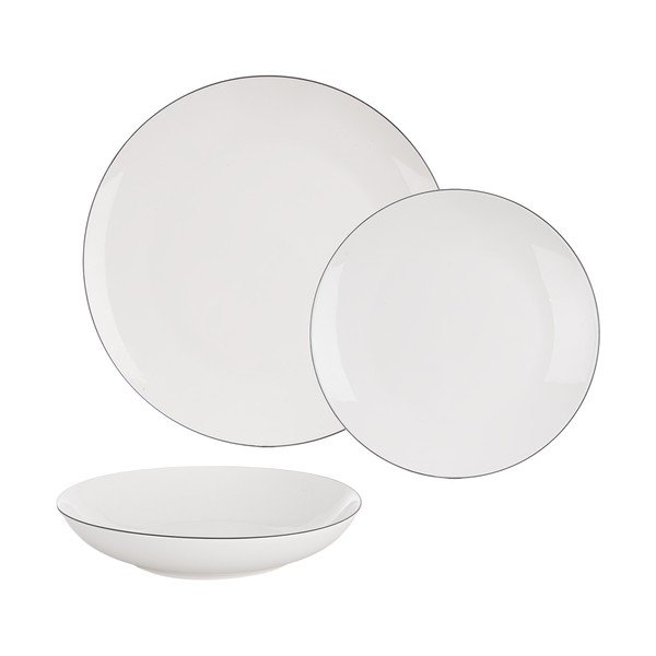Jedilni servis 18 ks iz porcelana new bone china Decora – Orion