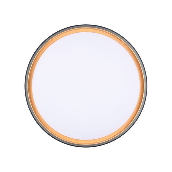 Črna LED stropna svetilka ø 40 cm Felis – Reality-image-4