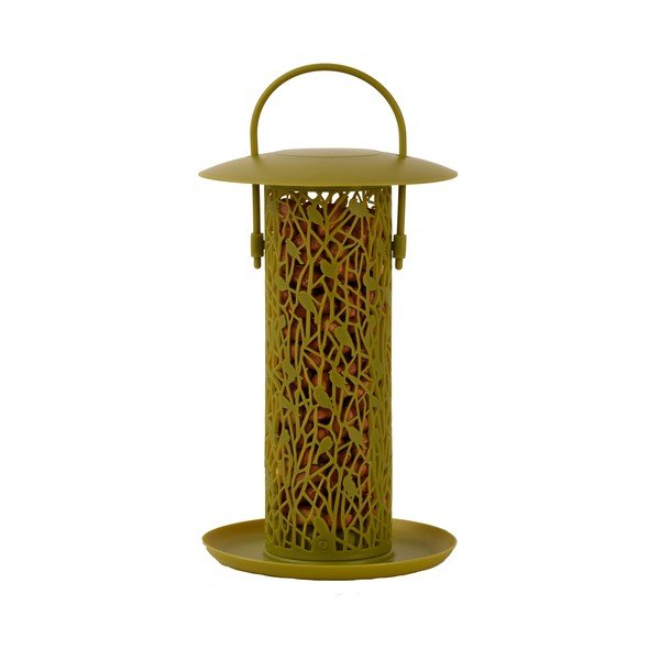 Rumeno-zelena viseča krmilnica za orehe Esschert Design Chiff Chaff Chaff-image-2