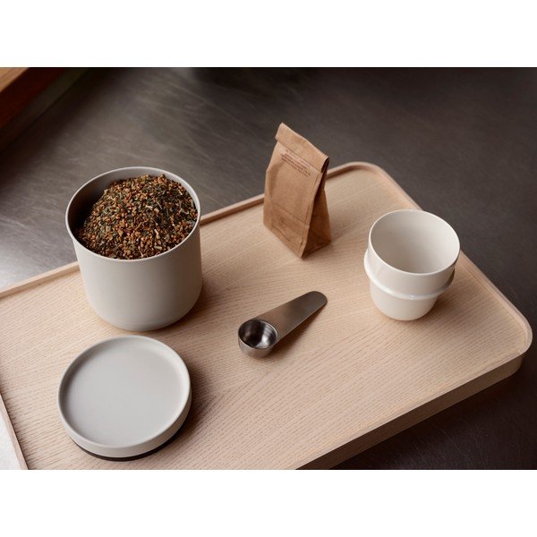 Kremno bela porcelanasta skodelica 320 ml Eau – Zone-image-4