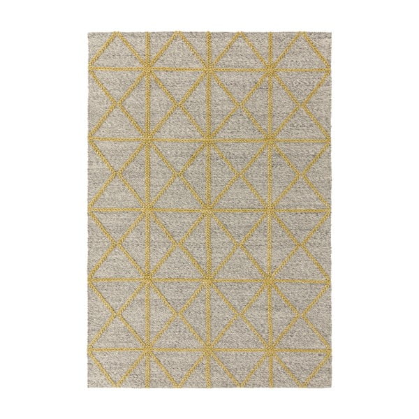 Bež-rumena preproga Asiatic Carpets Prism, 160 x 230 cm