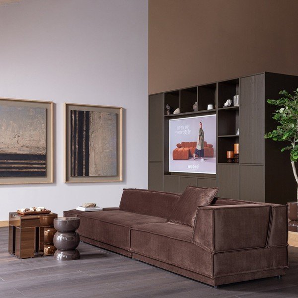 Kovinska okrogla stranska mizica ø 30 cm Breno – WOOOD-image-1