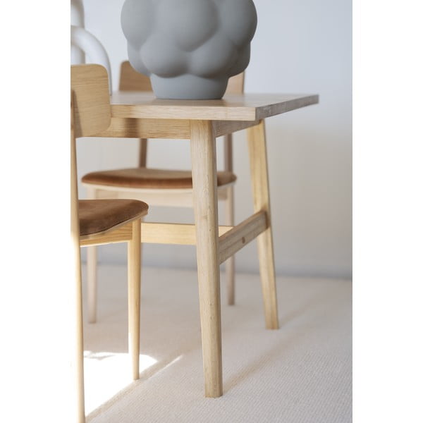 Jedilna miza v hrastovem dekorju 100x220 cm Plainfield – Rowico-image-3