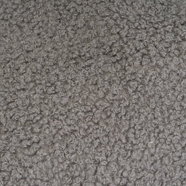 Siva odeja iz sherpa flisa 130x160 cm Sherpa Bouclé – Casa Selección-image-3
